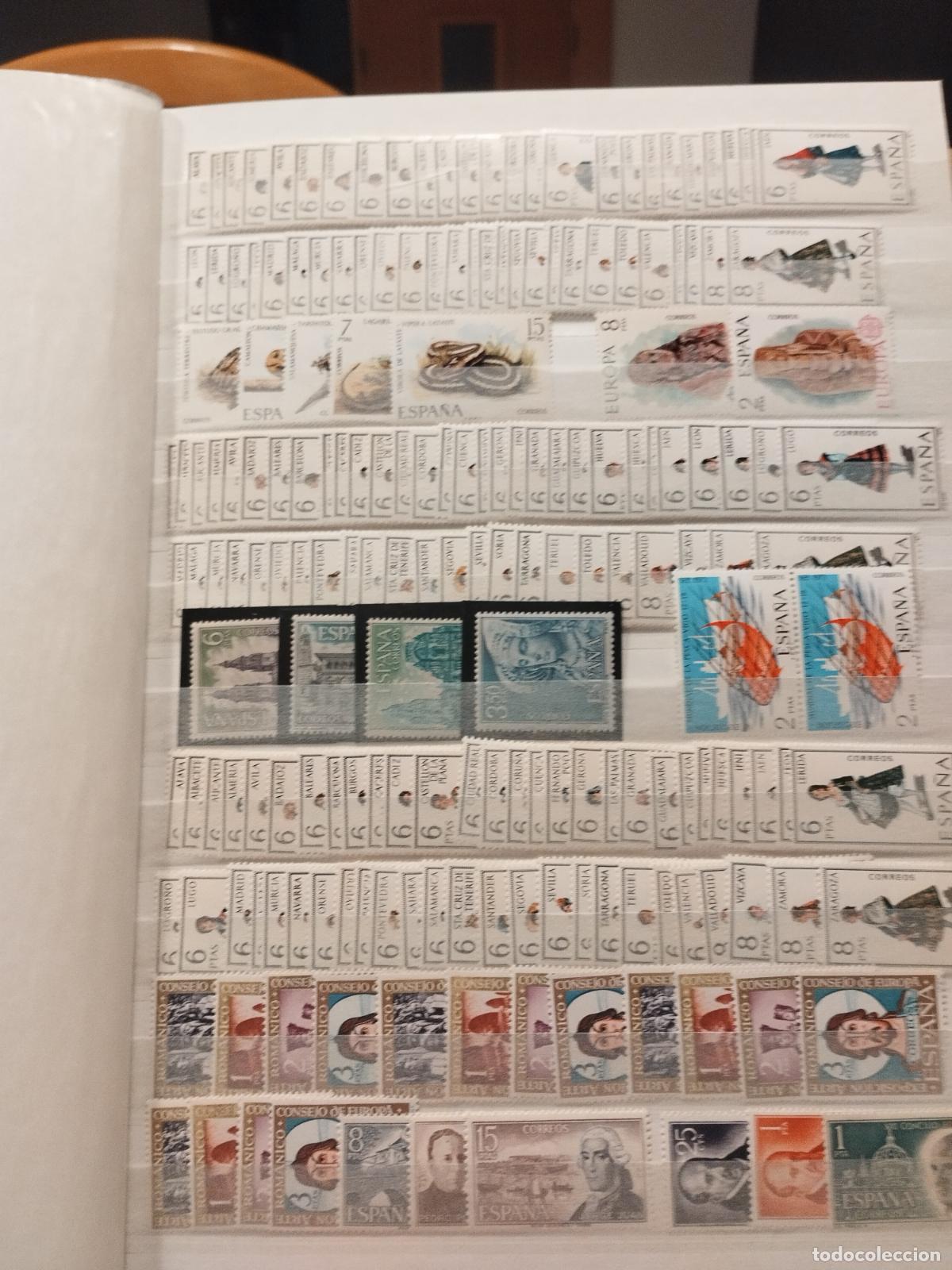 Briefmarken: DAR 27 CLASIFICADOR BBB 24 HOJAS CON MILES DE SELLOS NUEVOS DE ESPA&Ntilde;A. LEER DESCRICION Y VER FOTOS