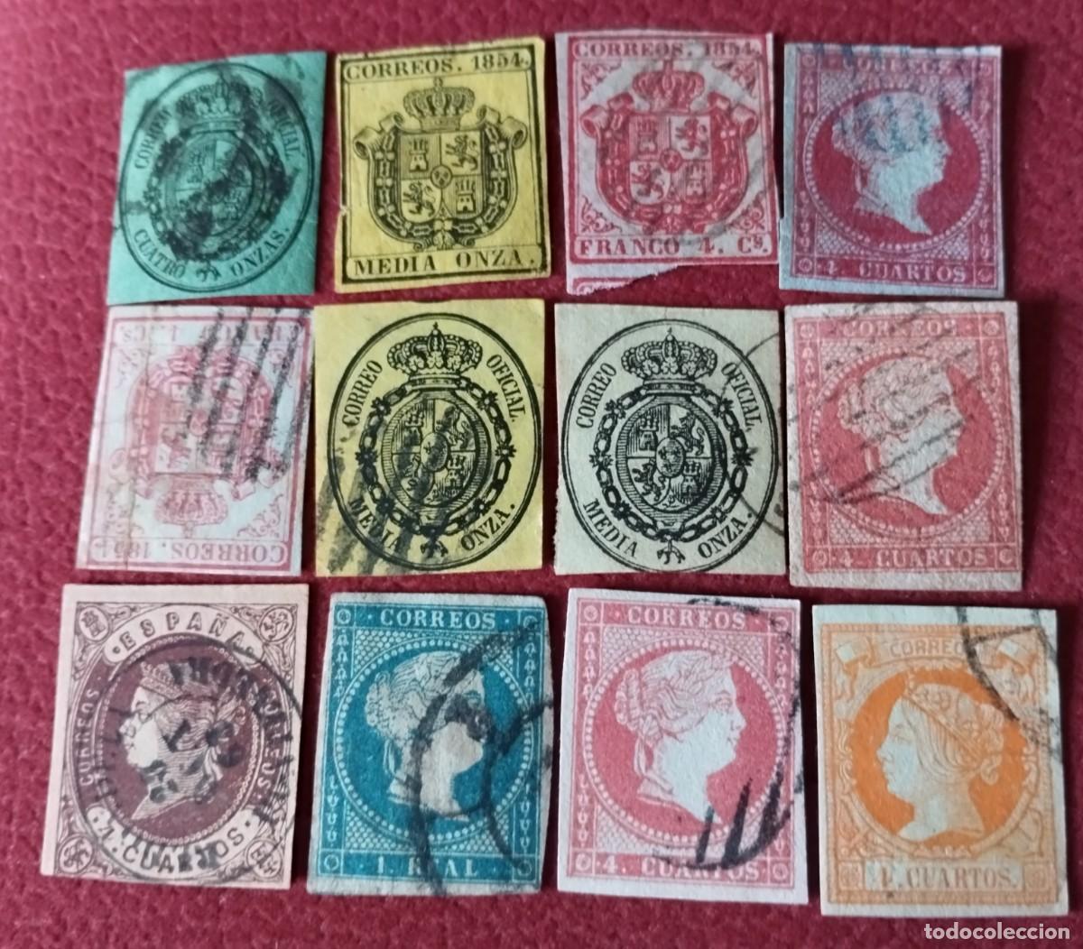 Briefmarken: Sellos antiguos espa&ntilde;oles