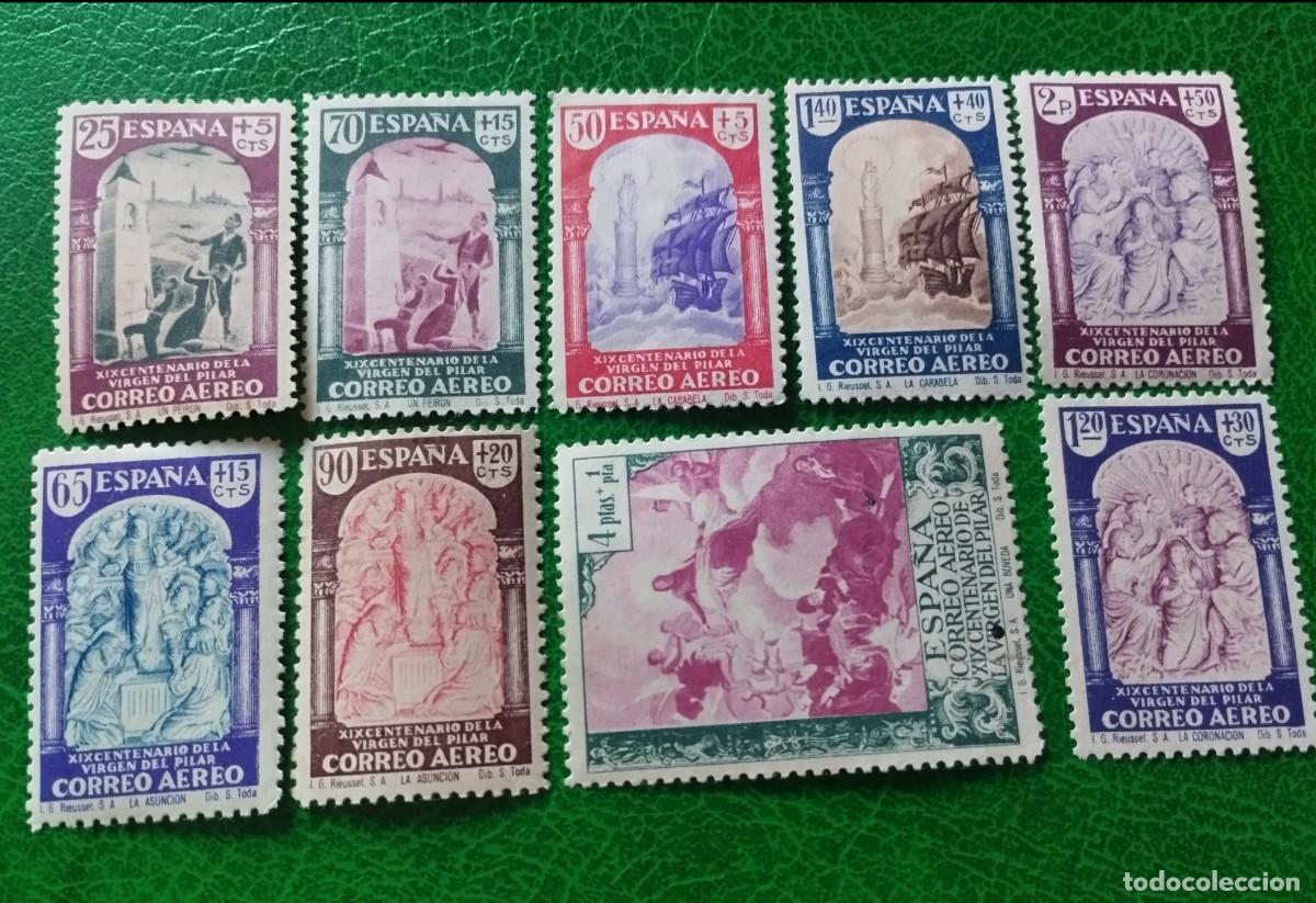 Briefmarken: Sellos Virgen del Pilar Zaragoza