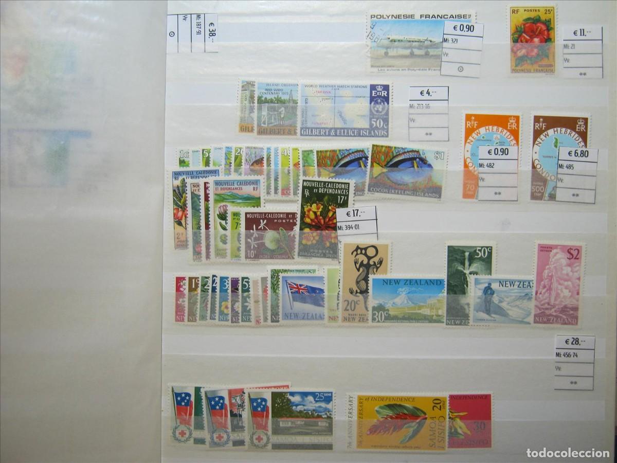 Briefmarken: CLASIFICADOR MUNDIAL CON SERIES MNH** SIN CHARNELA Y USADOS ALTO VALOR! 25 FOTOS!