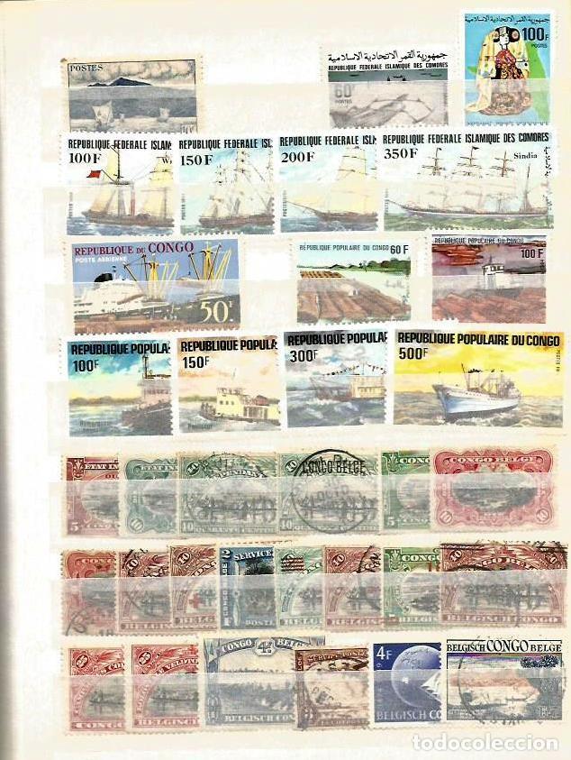 Sellos: COLECCION BARCOS MUNDIALES - Foto 2