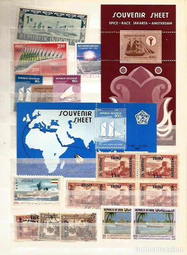 Sellos: COLECCION BARCOS MUNDIALES - Foto 3