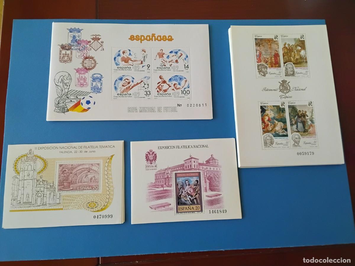 Sellos: Hojitas bloque Espa&ntilde;a - Foto 1