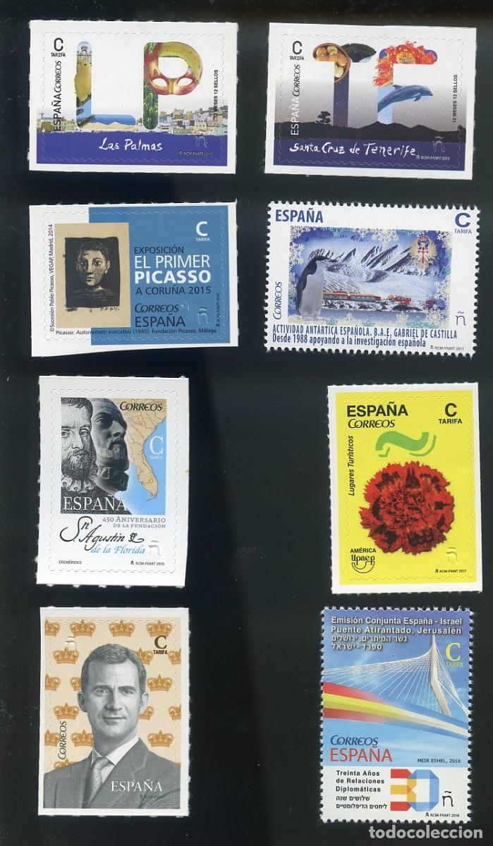 Sellos: 8x TARIFA &rdquo;C&rdquo;, Sellos postales v&aacute;lidos para Espa&ntilde;a