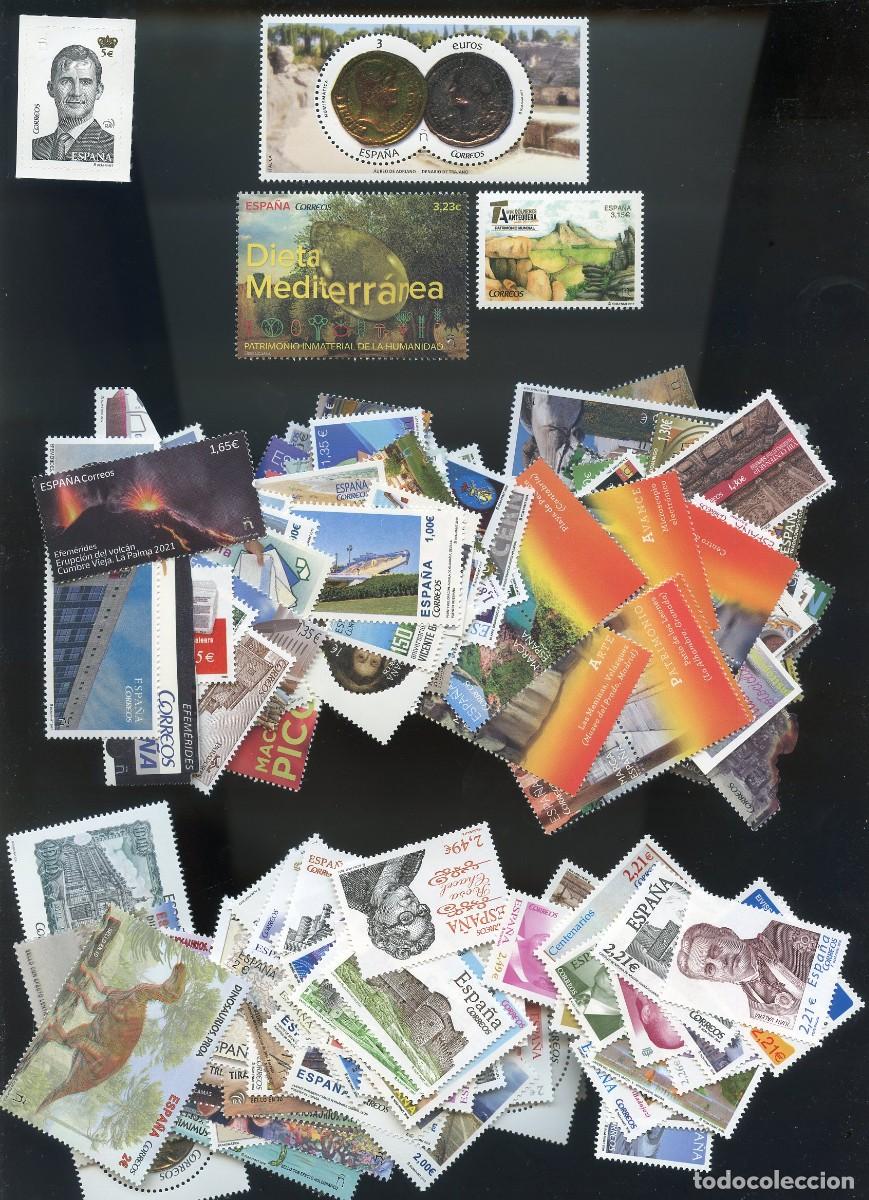 Sellos: Sellos postales v&aacute;lidos para Espa&ntilde;a, &euro;265,36, solo valores de 1&euro; o superiores