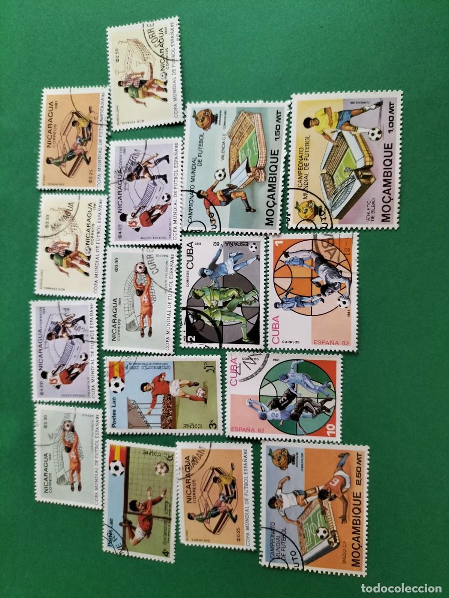 Sellos: (F&Uacute;TBOL) LOTE DE SELLOS TEM&Aacute;TICA FUTBOL