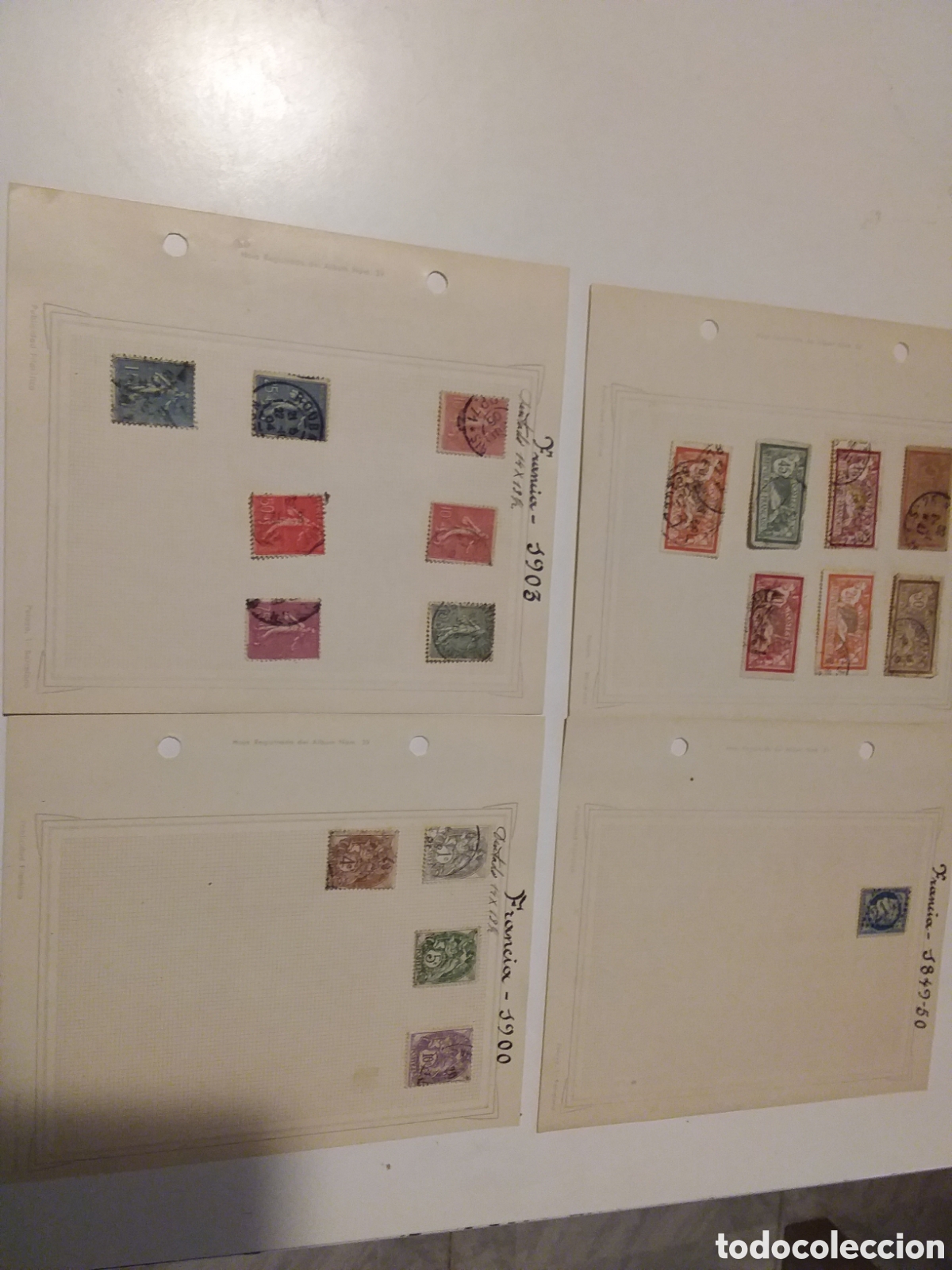 Sellos: FRANCIA UNOS 95 SELLOS DE 1850-1939