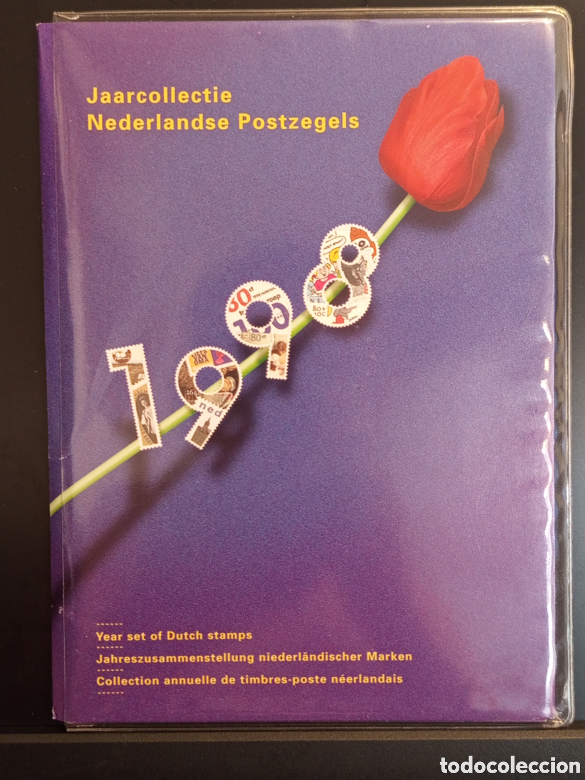 Sellos: &rdquo;Jaarcollectie Postzegels 1998 - &Aacute;lbum oficial sellos Pa&iacute;ses Bajos Tulip&aacute;n&rdquo;