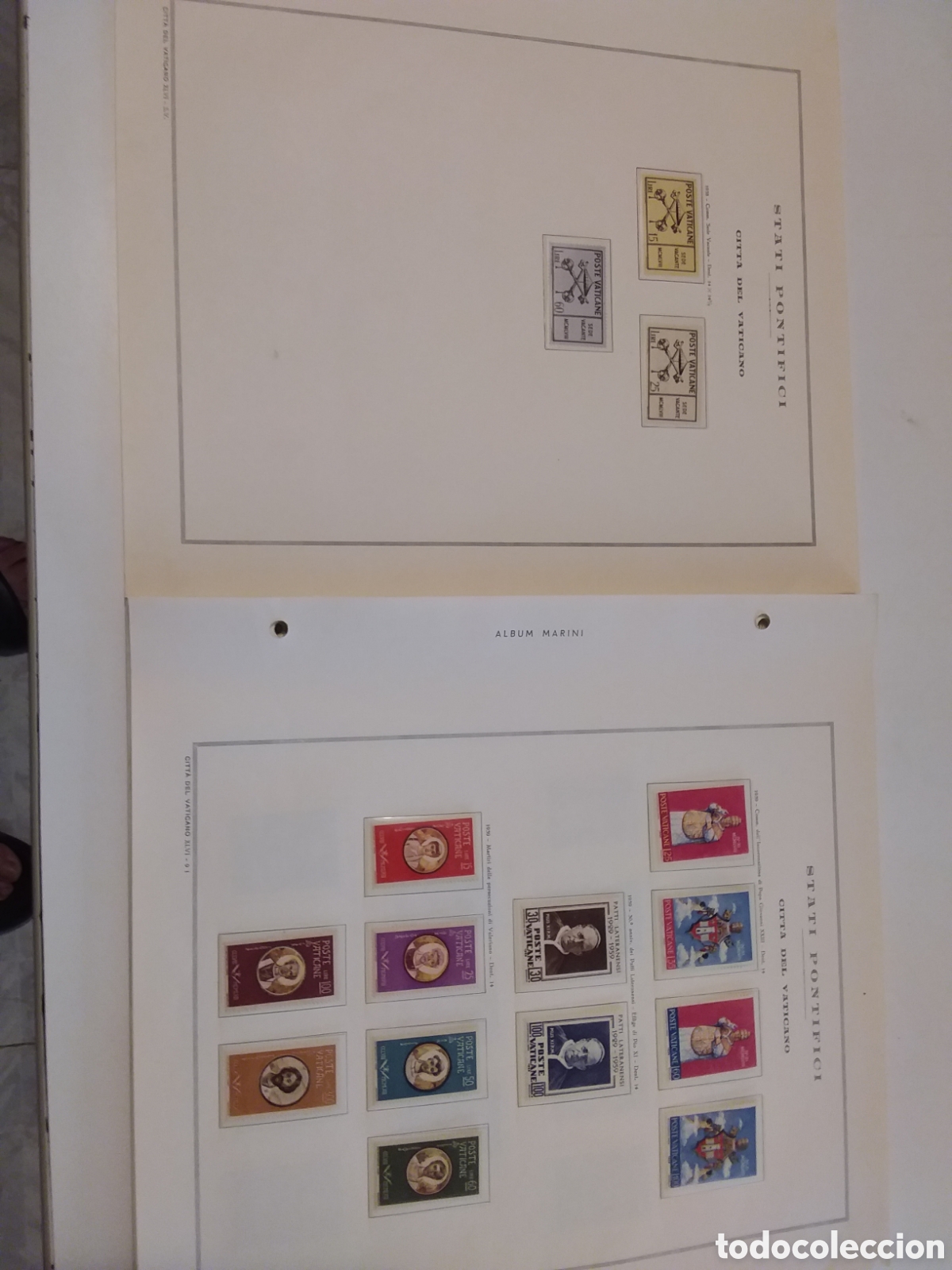 Sellos: VATICANO &Aacute;LBUM SELLOS MNH** 1960-1966