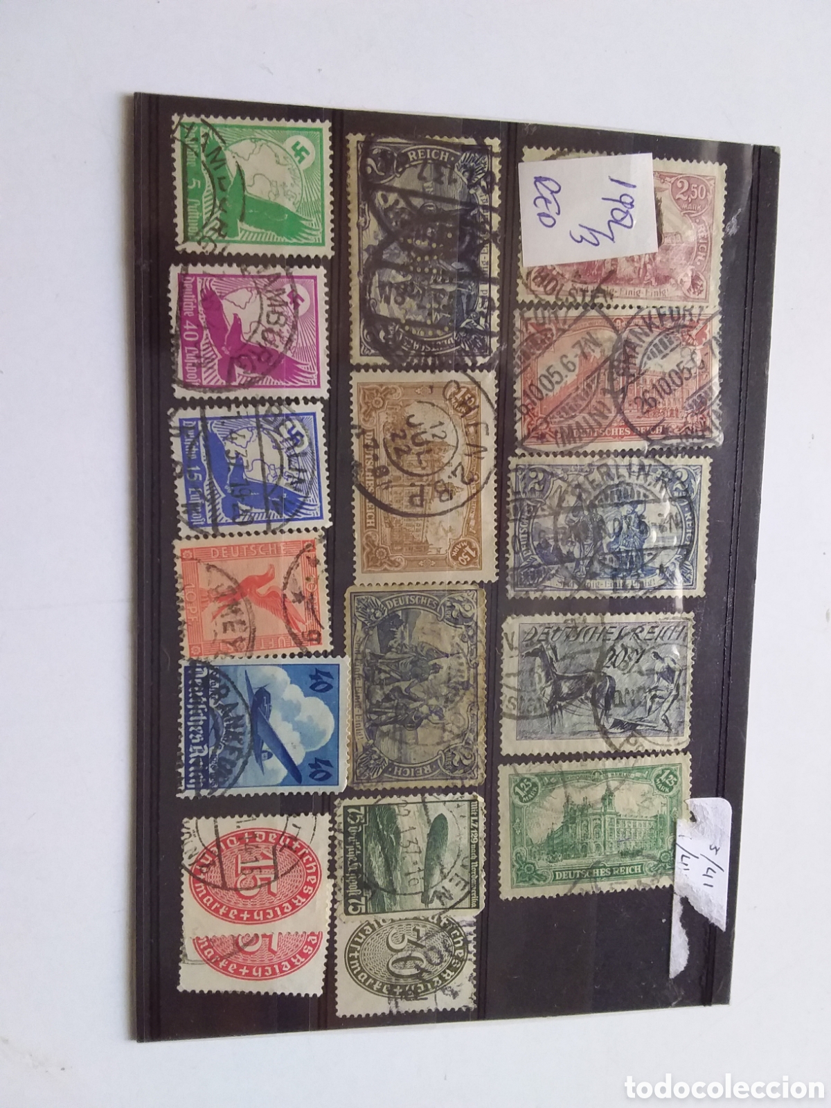 Selos: ALEMANIA IMPERIO 17 SELLOS 1900 VER FOTO