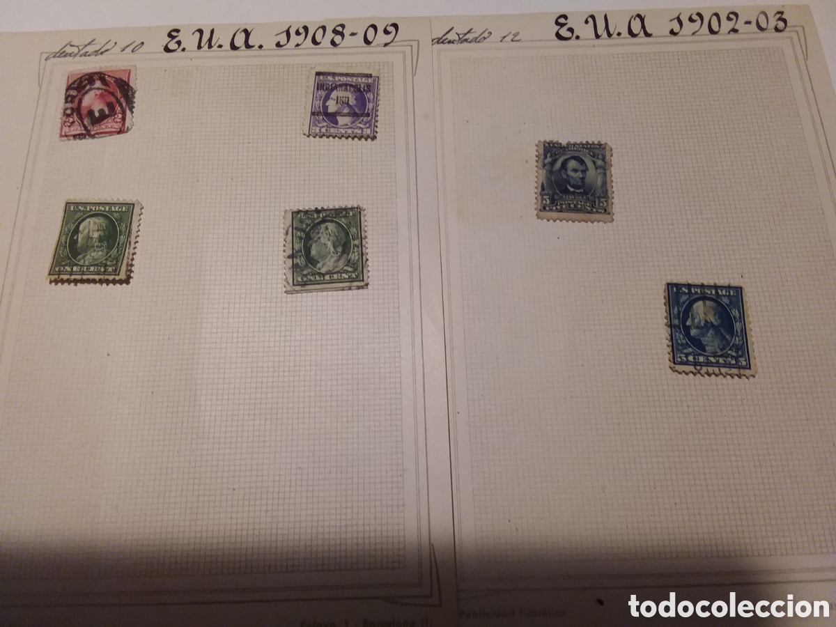 Sellos: EEUU 57 SELLOS DE 1894//1960