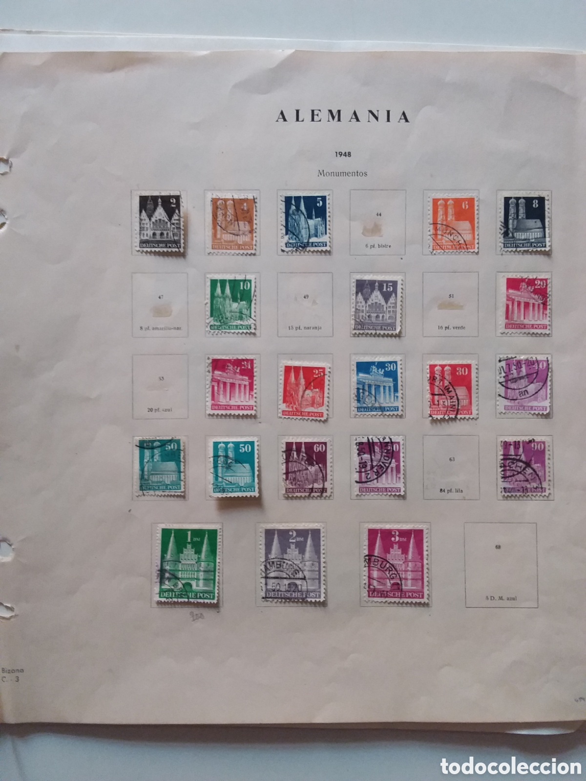 Sellos: ALEMANIA 69 SELLOS VER FOTOS