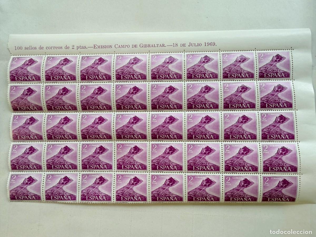 Sellos: Lote de 57 Planchas Enteras de Sellos Espa&ntilde;oles (A&ntilde;os 60 a 90) - MNH Impecables