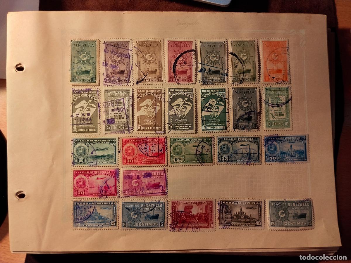 Sellos: Lote de sellos de Venezuela (1930&ndash;1960). Usados.