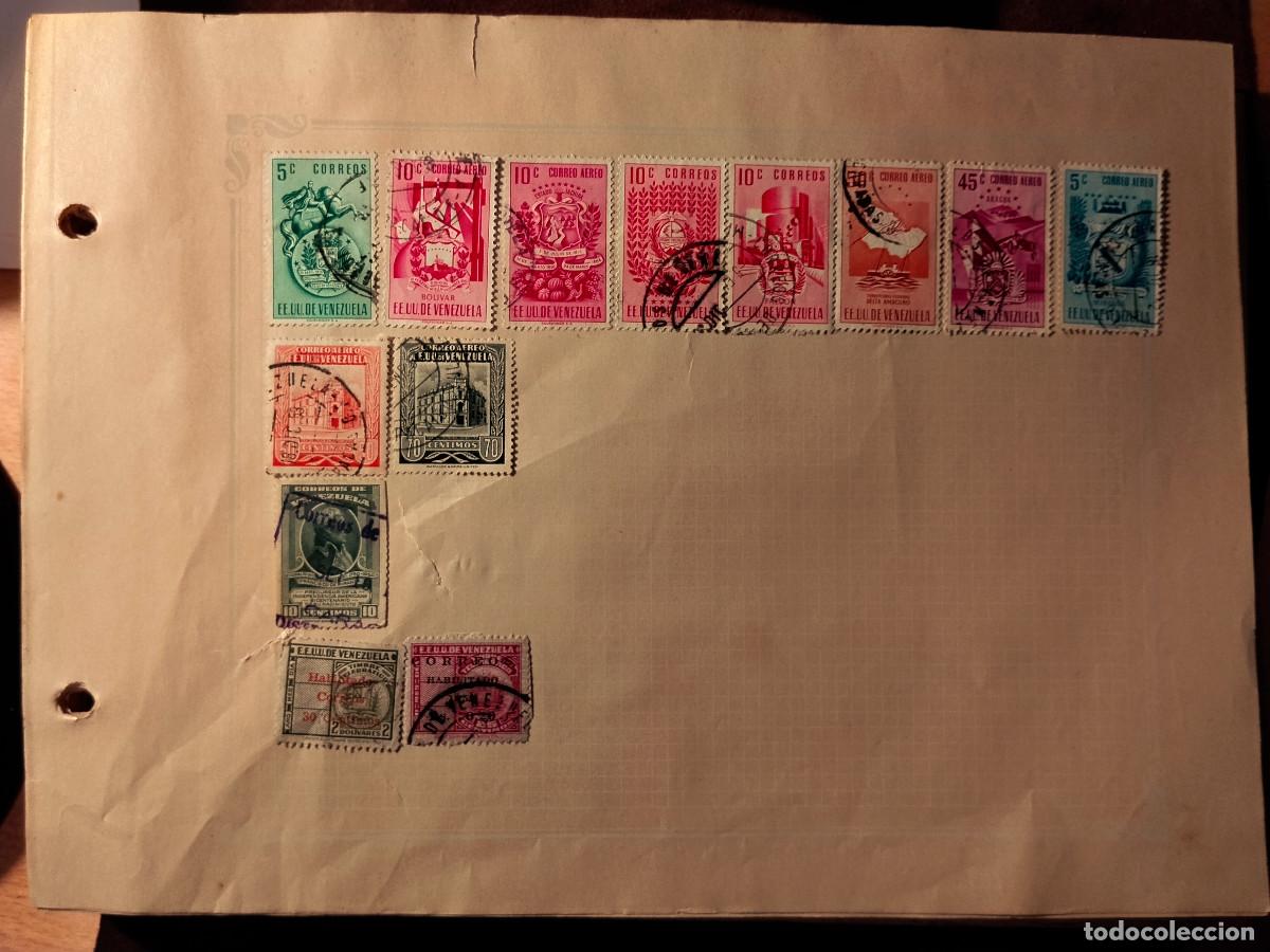 Sellos: Lote de sellos de Venezuela (1930&ndash;1960). Usados.