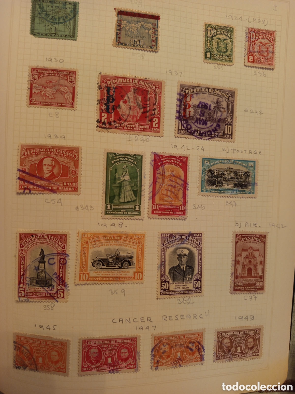 Francobolli: Restos de Colecci&oacute;n varios pa&iacute;ses mejor ver