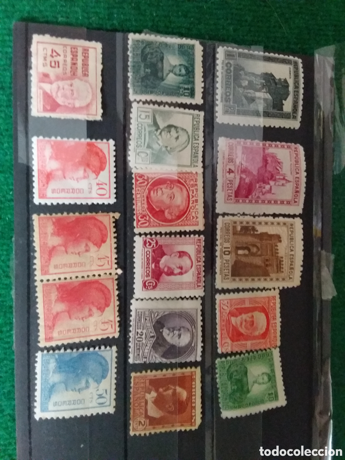Sellos: 17 sellos de La Rep&uacute;blica Espa&ntilde;ola nuevos ver fotos