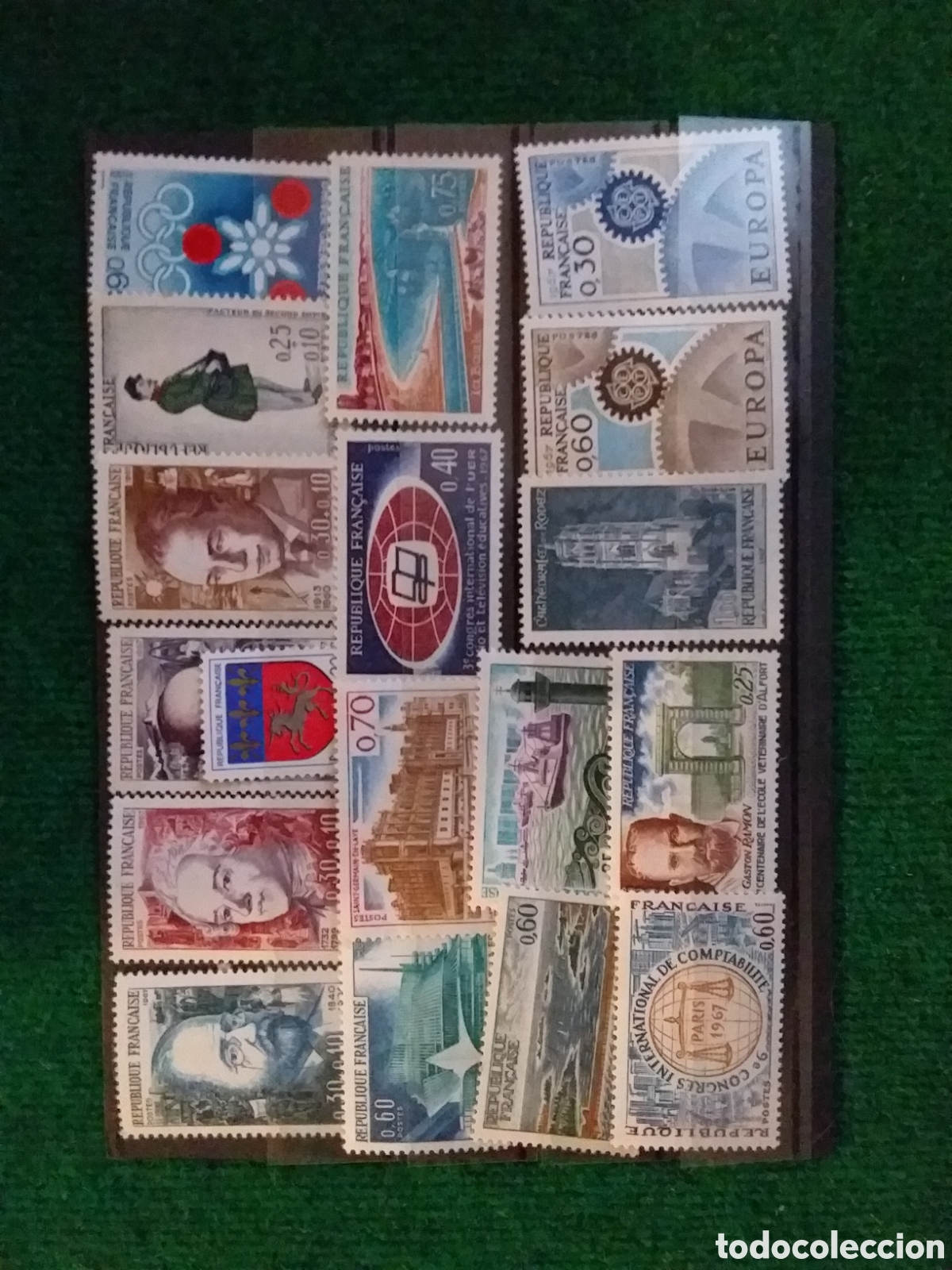 Sellos: FRANCIA 29 SELLOS MNH** HAY SERIES COMPLETAS VER FOTOS