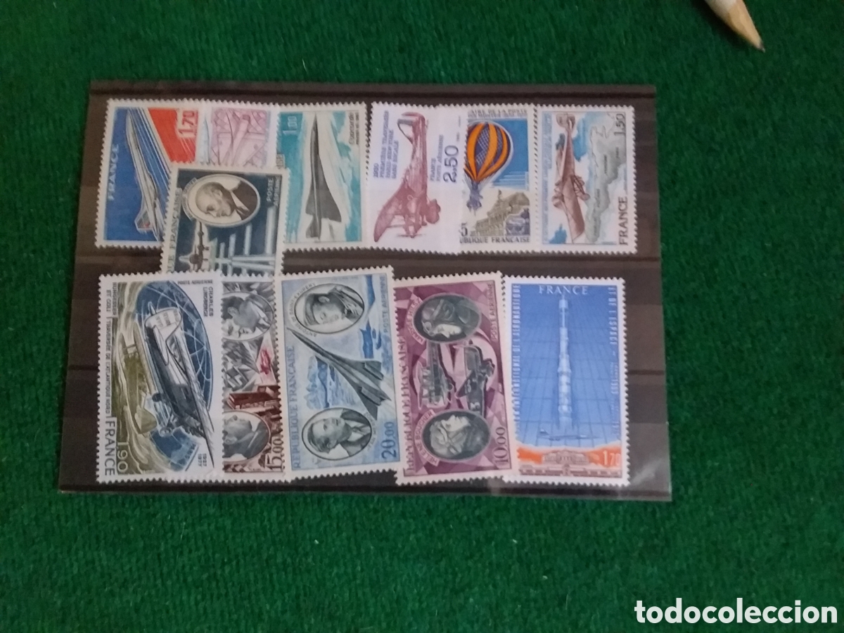 Sellos: FRANCIA SELLOS MNH * CORREO A&Eacute;REO ALTO VALOR VER FOTO