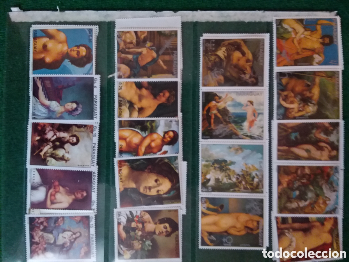 Sellos: TEMA DESNUDOS RESTO DE COLECCI&Oacute;N