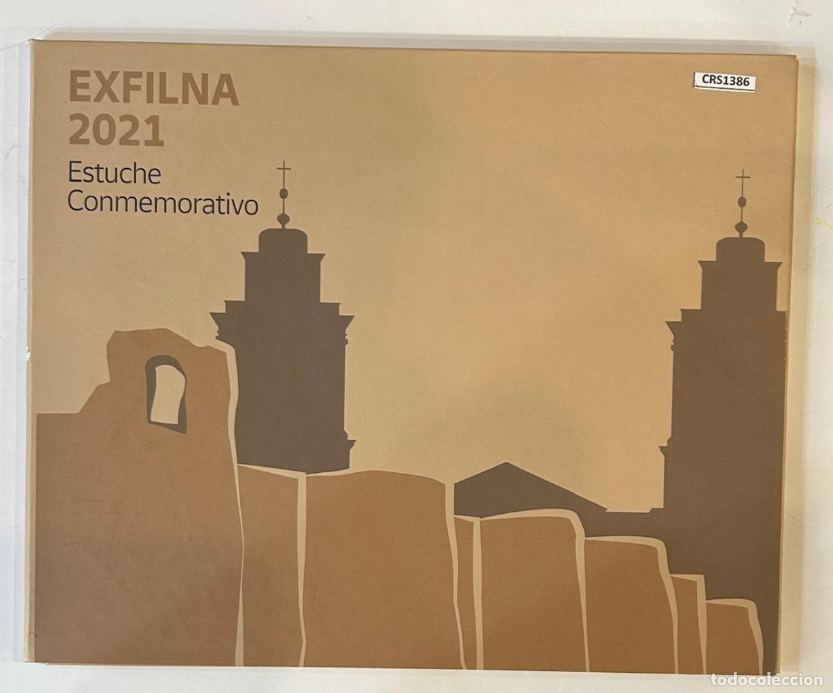 Sellos: CRS1386 ESTUCHE CONM.EXFILNA 2021 LUGO SELLO ESPA&Ntilde;A