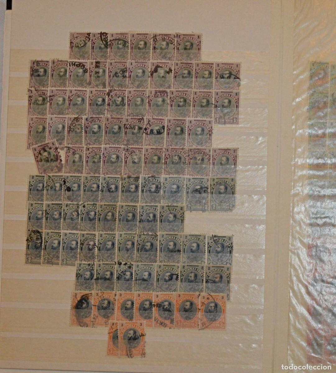 Sellos: BULGARIA - LOTE DE CIENTOS DE SELLOS DESDE 1901 - ALBUM INCLUIDO - ALTO VALOR