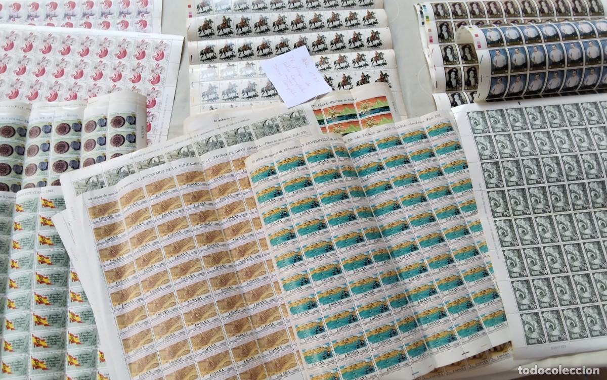 Sellos: A&Ntilde;O 1978 , LOTE DE 36 PLIEGOS DE SELLOS COMPLETOS DIFERENTES MUCHAS SERIES COMPLETAS VER COMPOSICION