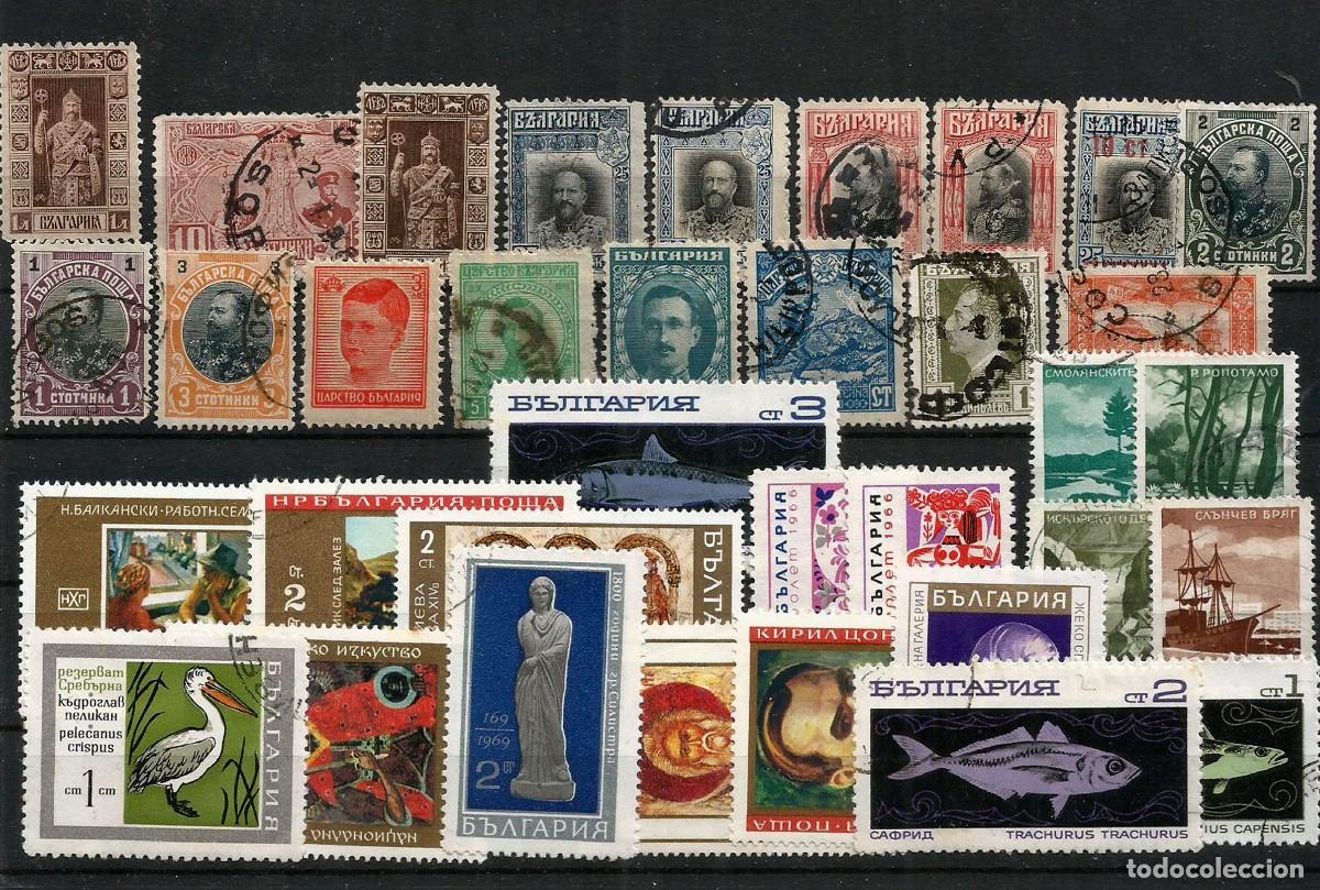 Sellos: BULGARIA - DESDE 1901 - GRAN LOTE DE 34 SELLOS - BUENOS VALORES