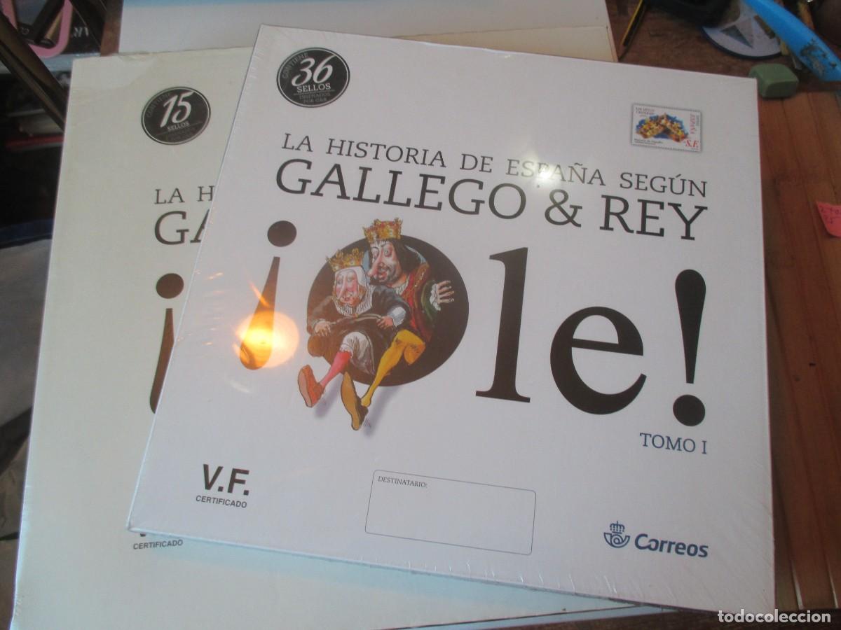 Sellos: La gran historia de Espa&ntilde;a seg&uacute;n gallego & Rey ( 2 Tomos) W41593