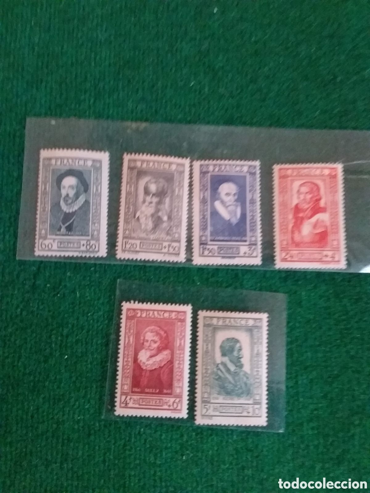 Sellos: FRANCIA A&Ntilde;O 1943 SELLOS MNH ** SERIE COMPLETA MEJOR VER FOTO