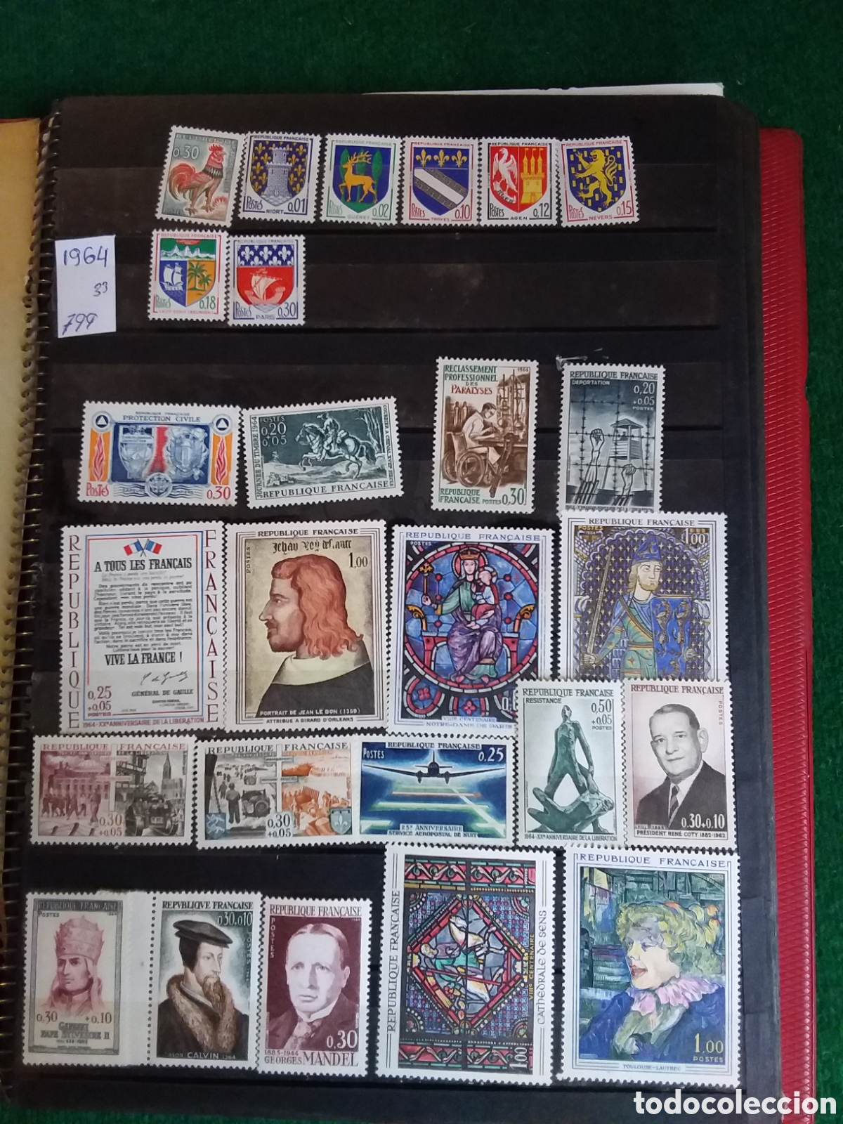 Sellos: FRANCIA 483 SELLOS MNH **ALTO VALOR MAS DE 600&euro;