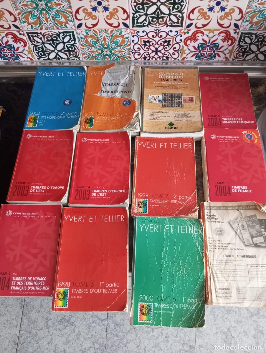 Sellos: LOTE FILATELICO 7000 SELLOS CATALOGOS POSTALES Y MAS