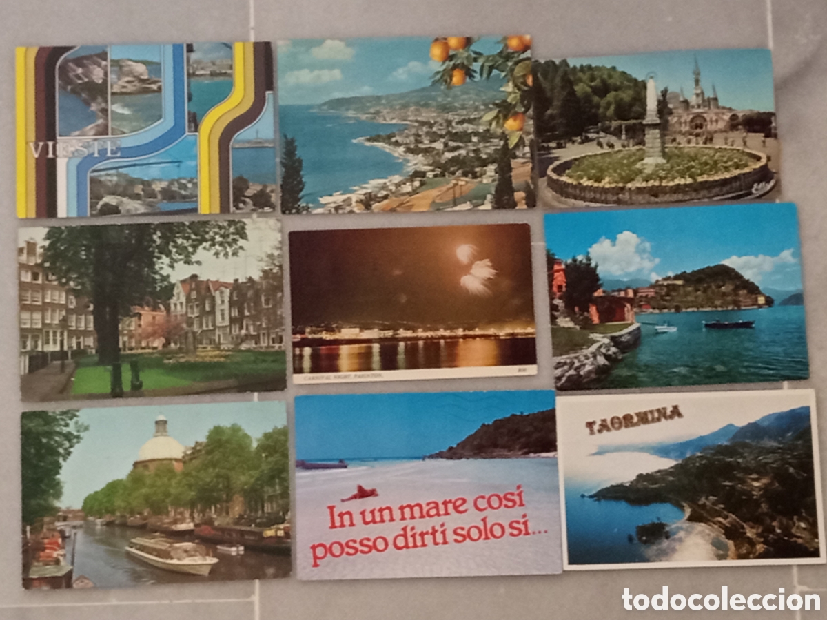 Sellos: Lote 9 Postales Antiguas Variadas