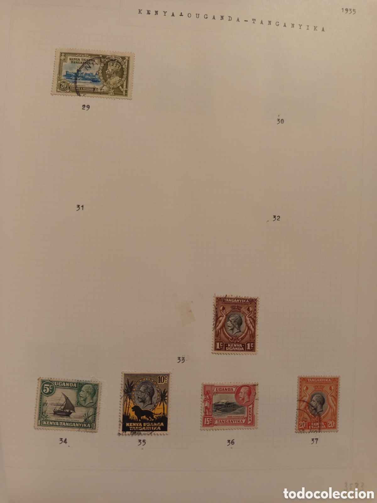 Sellos: 30 hojas Con sellos pa&iacute;ses Africanos Buenos Valores Mejor Mirar las fotos ️