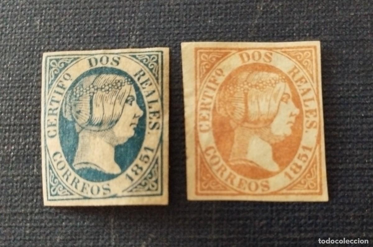 Sellos: Sellos de Isabel ll buen estado fotos