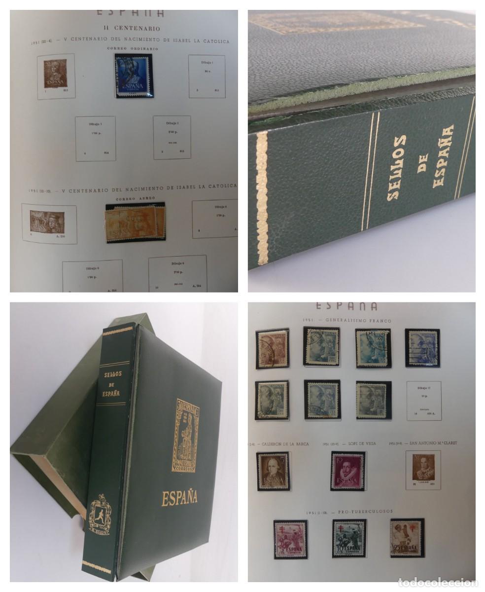 Timbres: ALBUM CON COLECCION DE SELLOS DE ESPA&Ntilde;A