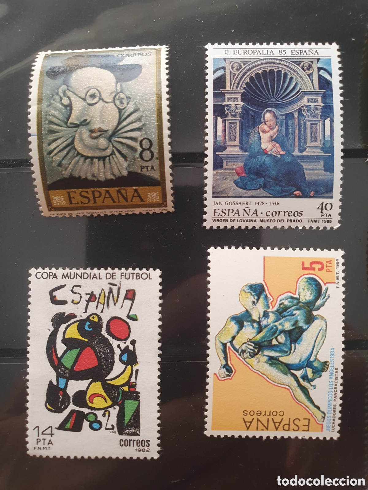 Selos: Arte 15 sellos Espa&ntilde;a varios