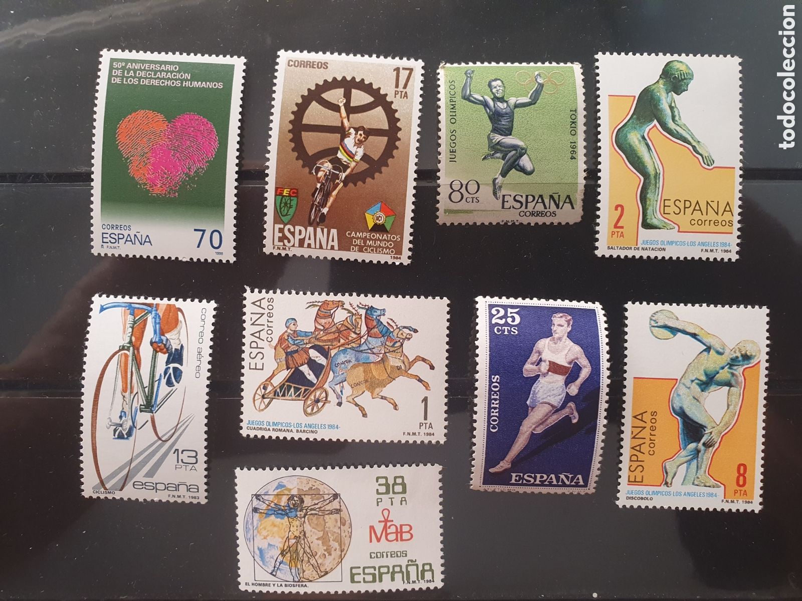 Timbres: Deportes, sports, Espa&ntilde;a varios