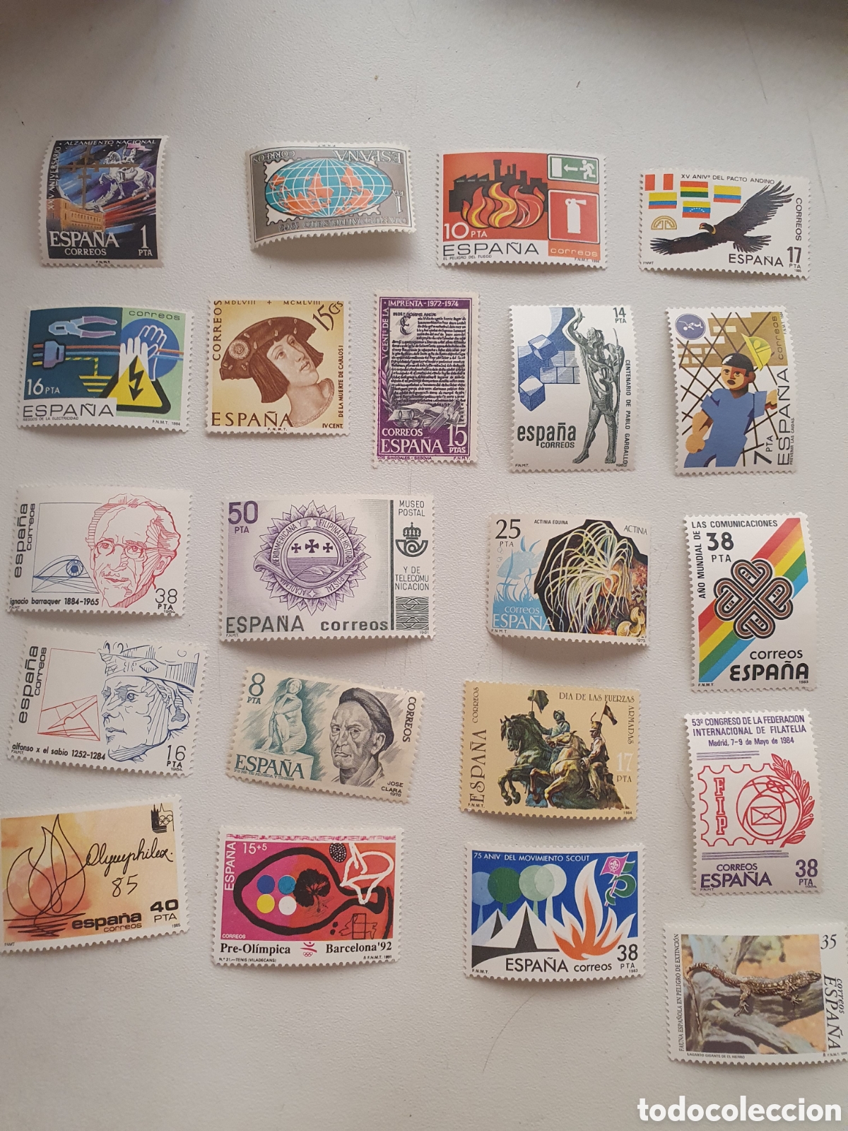Timbres: INTERESANTE LOTE de sellos