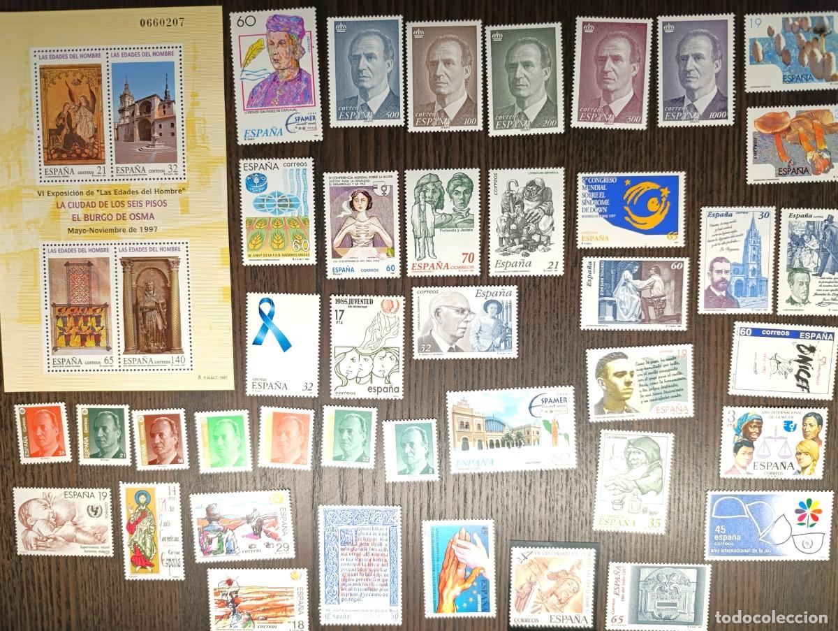 Timbres: Sellos de Espa&ntilde;a nuevos. 237 sellos. Ver fotos