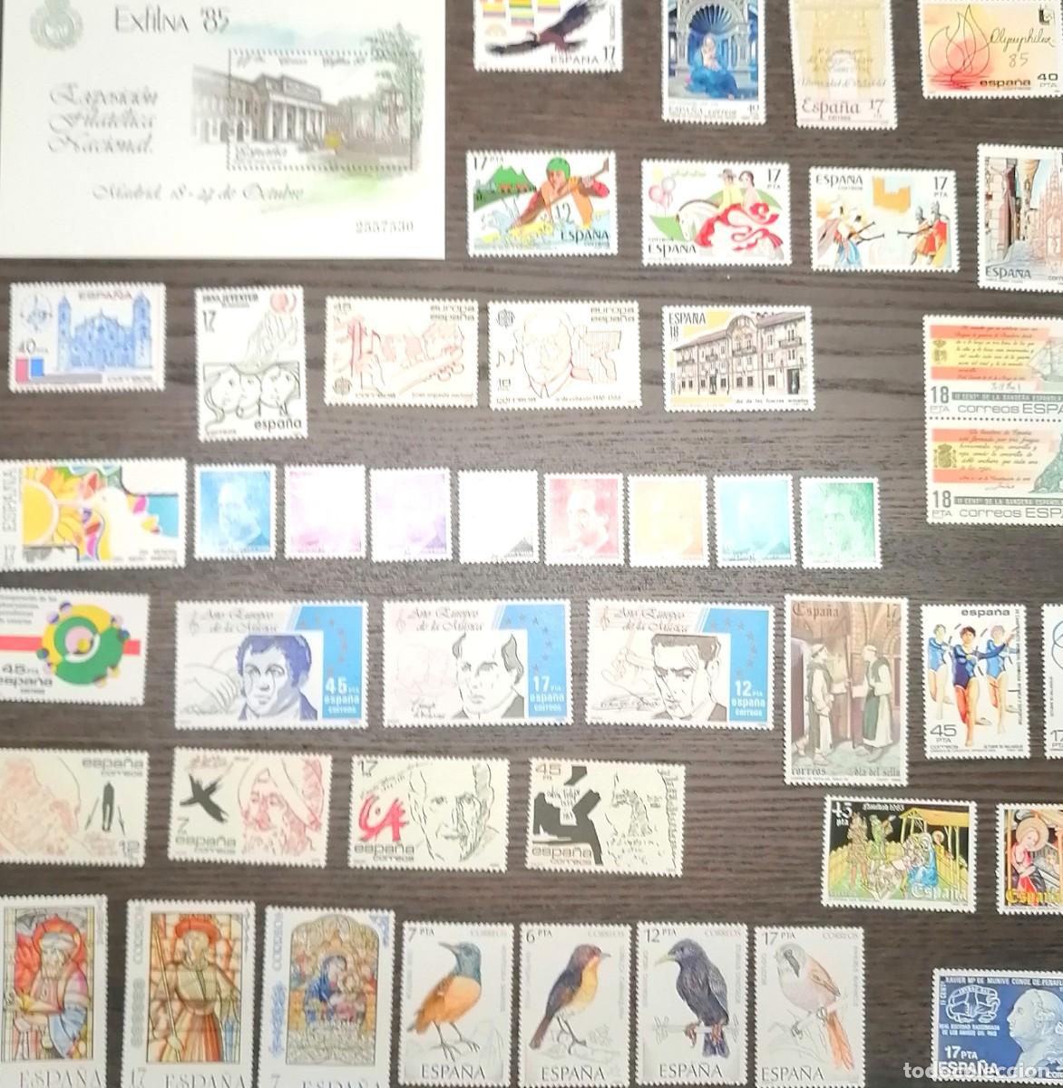 Stamps: Sellos de Espa&ntilde;a nuevos. A&ntilde;o 1985. Ver foto