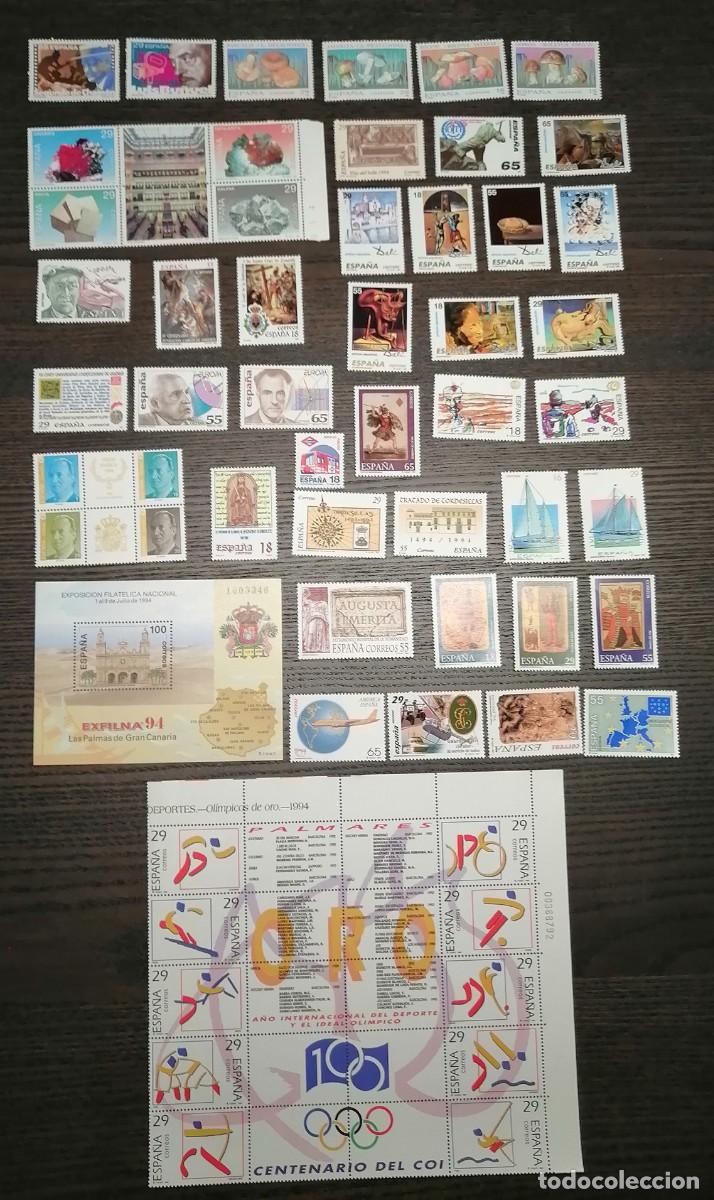 Briefmarken: Sellos de Espa&ntilde;a nuevos. A&ntilde;o 1994. Ver fotos