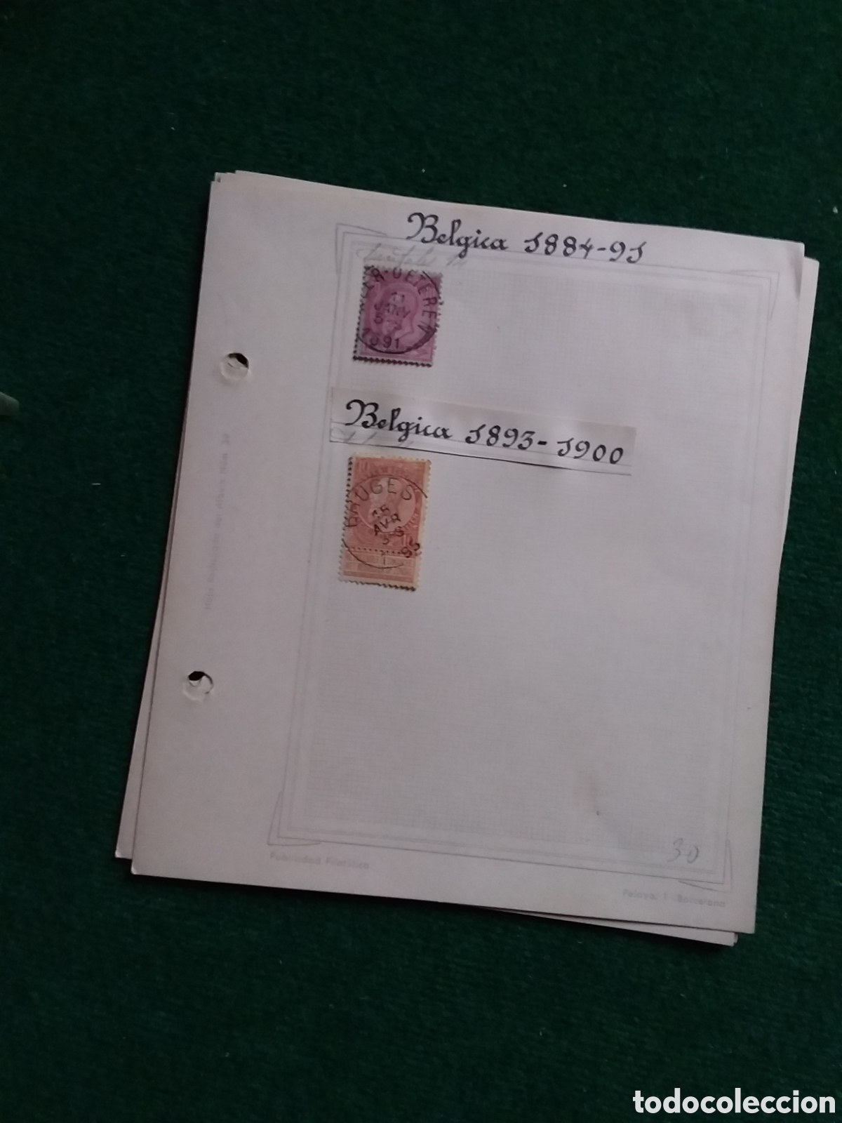 Timbres: B&Eacute;LGICA 32 SELLOS BUENOS VALORES 1884/1934