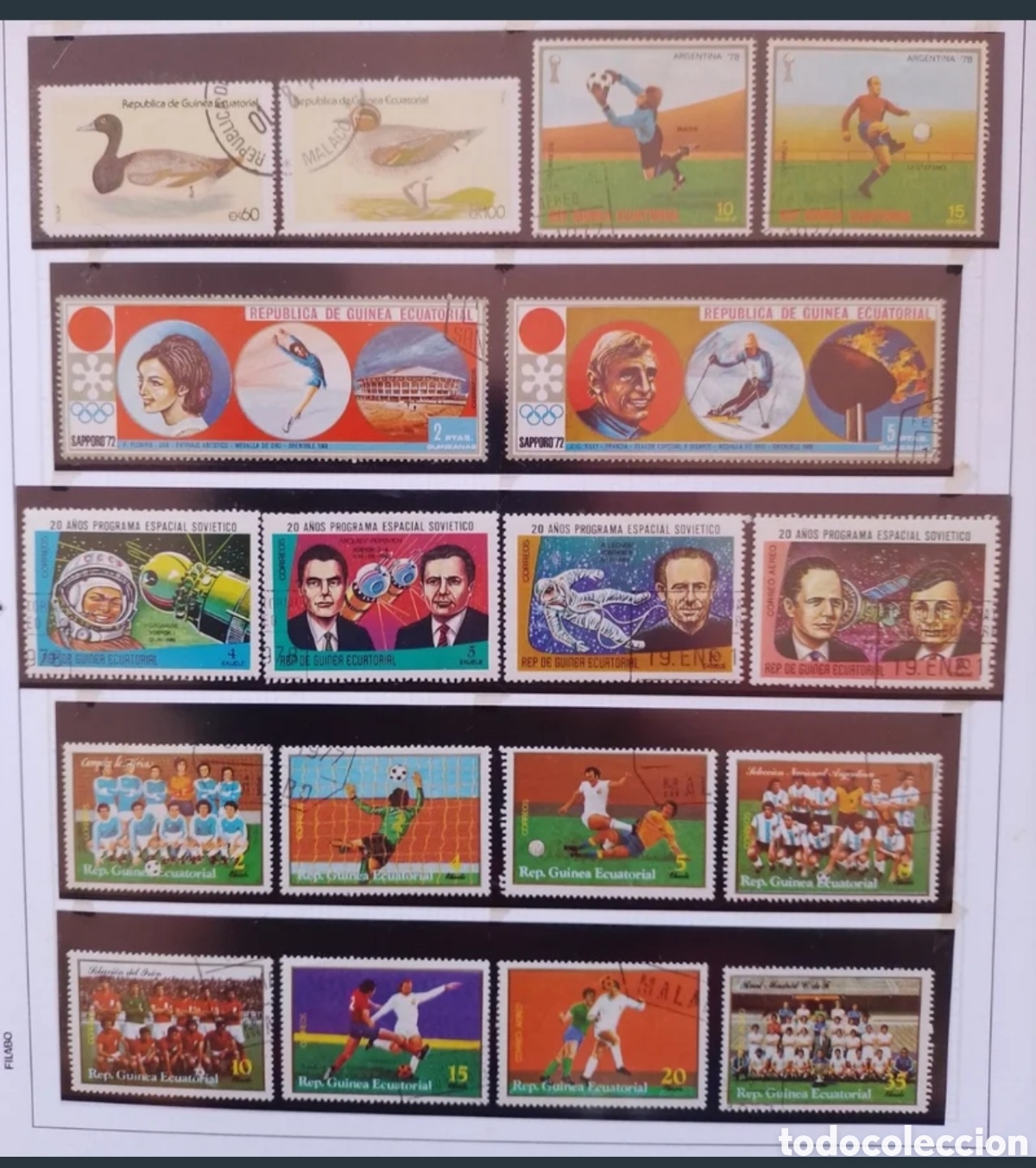 Sellos: SELLOS Y HOJAS DE GUINEA ECUATORIAL, 1971-1980