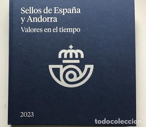 Timbres: M35 LIBRO EMITIDO POR CORREOS A&Ntilde;O 2023 PERFECTO ESTADO SIN SELLOS ( PESO ENVIO ++1.5KG