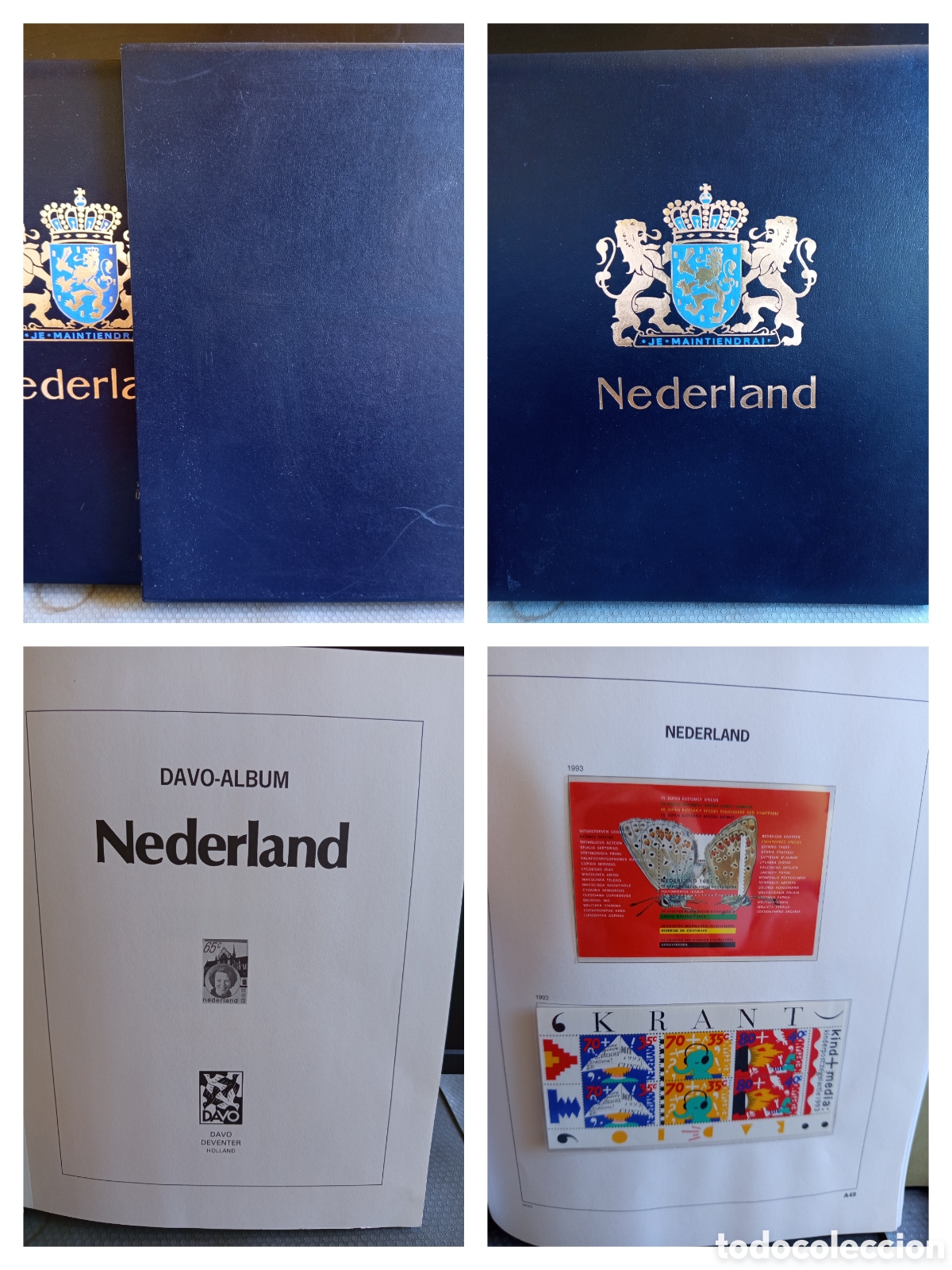 Sellos: &Aacute;lbum Lujo DAVO Holanda 1993-2004 m&aacute;s de 70 paginas alto Valor mejor ver