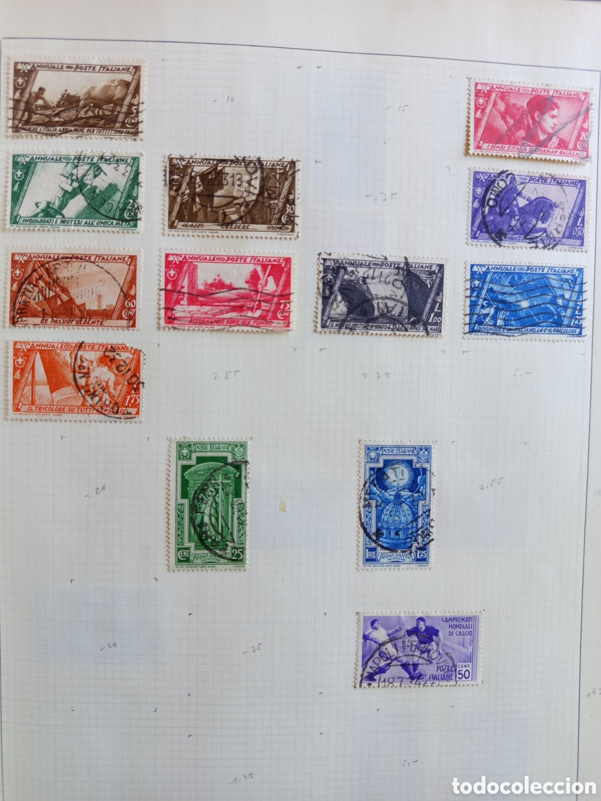 Sellos: Lote Sellos Italia 1932-1950 Muy buenos valores Mejor ver las Fotos ️
