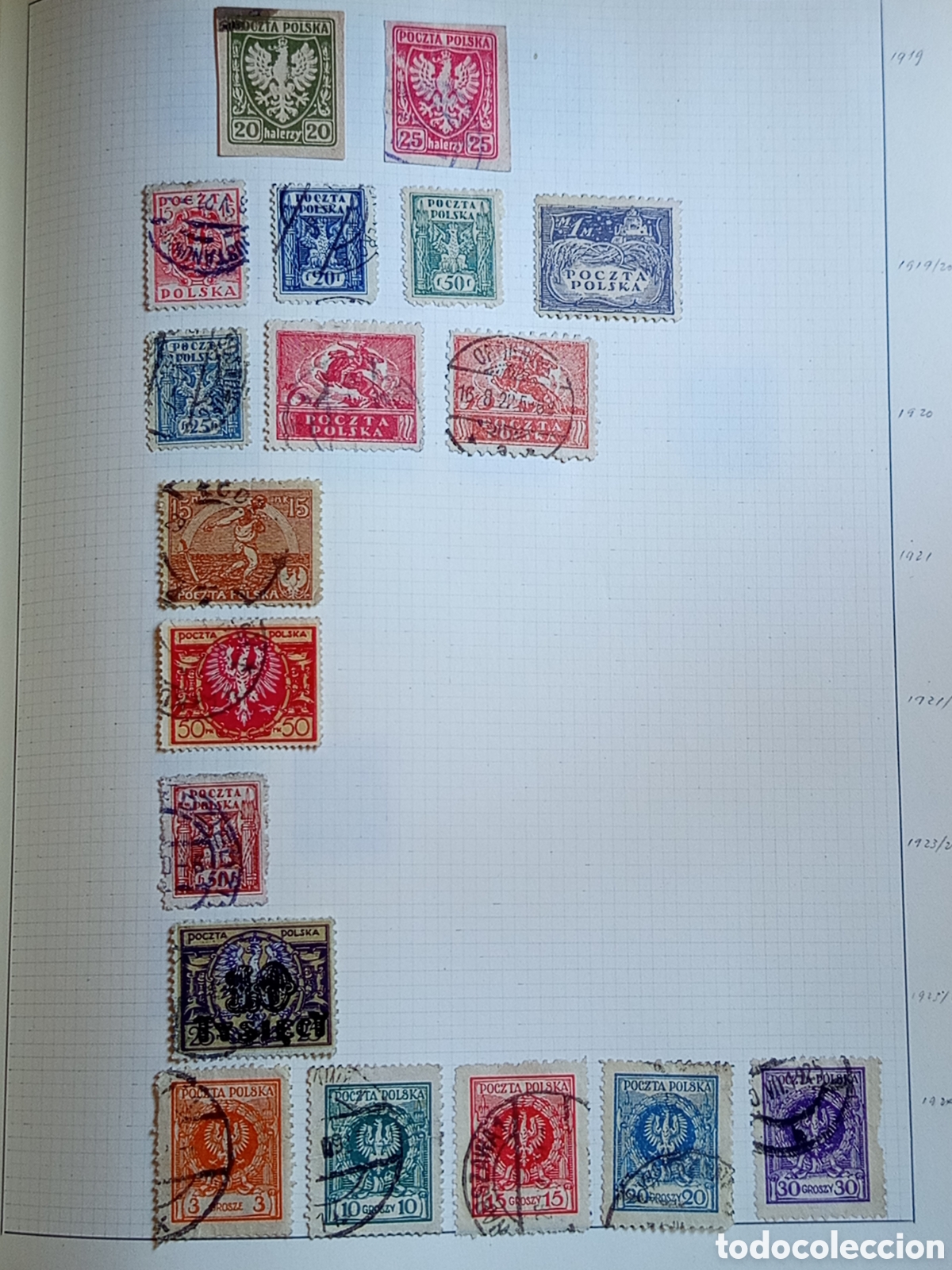 Sellos: Lote Sellos Polonia 1919-1952 Buenos Valores Mejor Mirar las Fotos