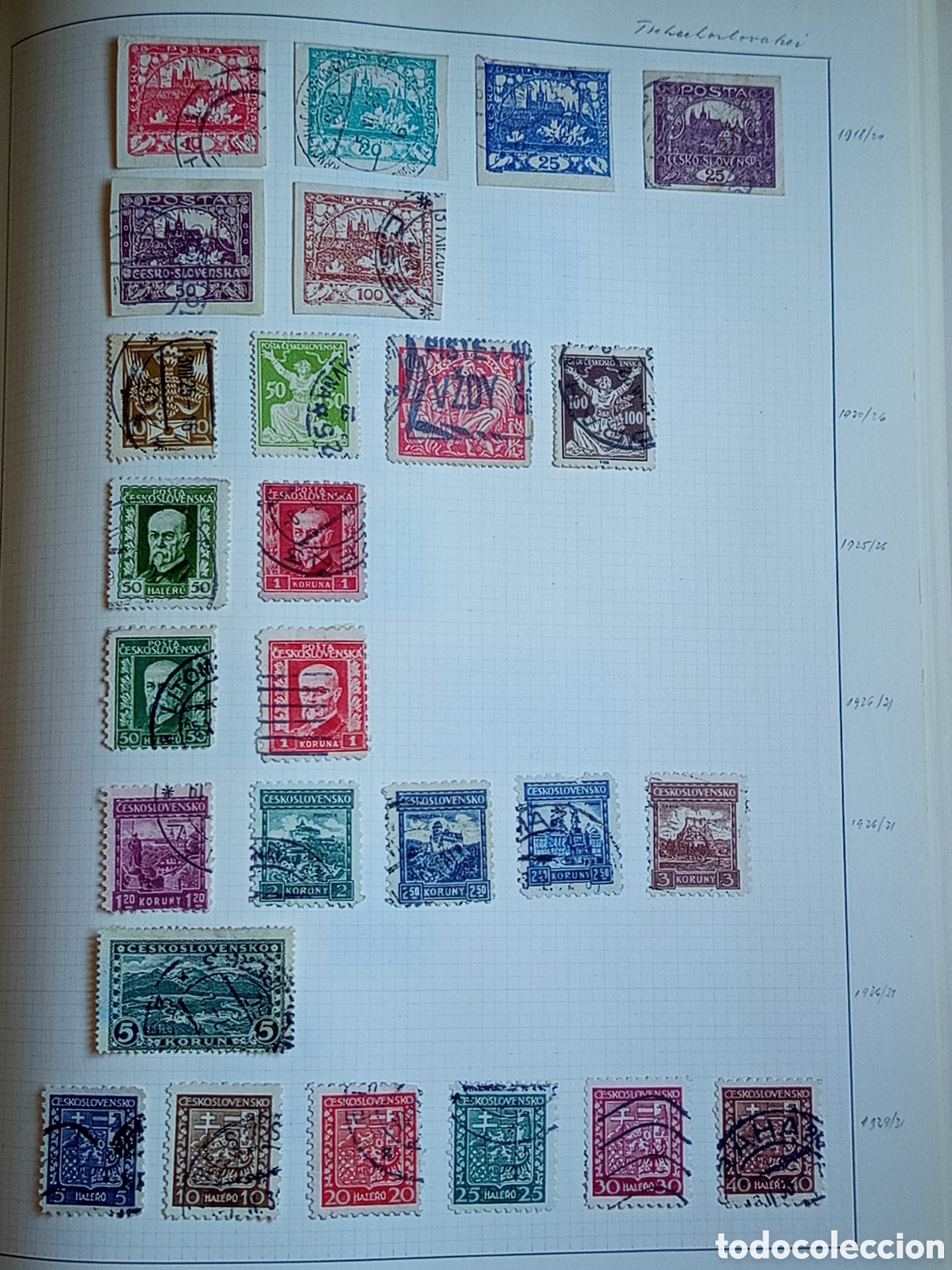 Sellos: Lote Sellos Checoslovaquia 1918-1946. Buenos Valores Mejor Mirar las Fotos