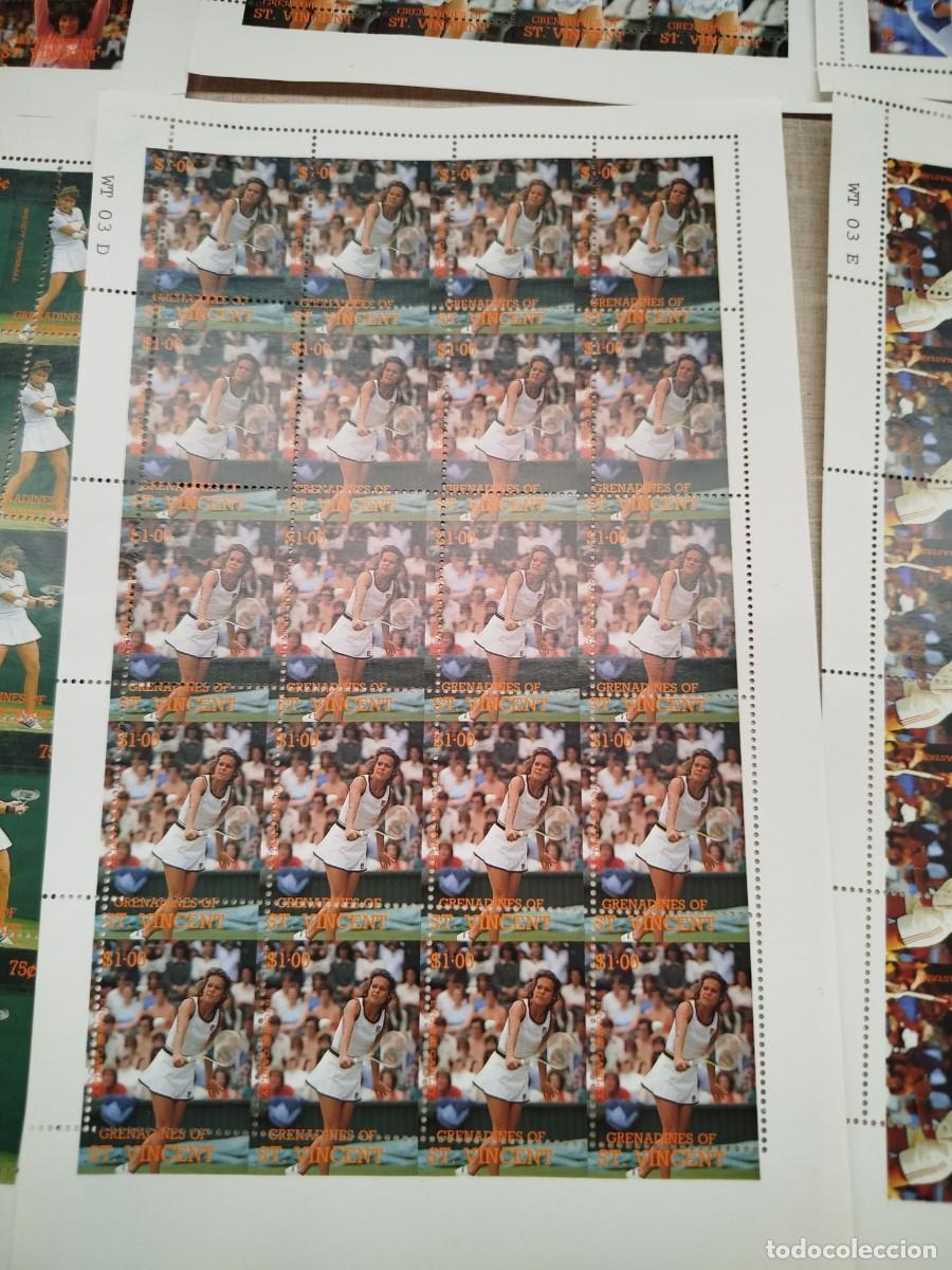 Sellos: Colecci&oacute;n sellos de tenis - Foto 2